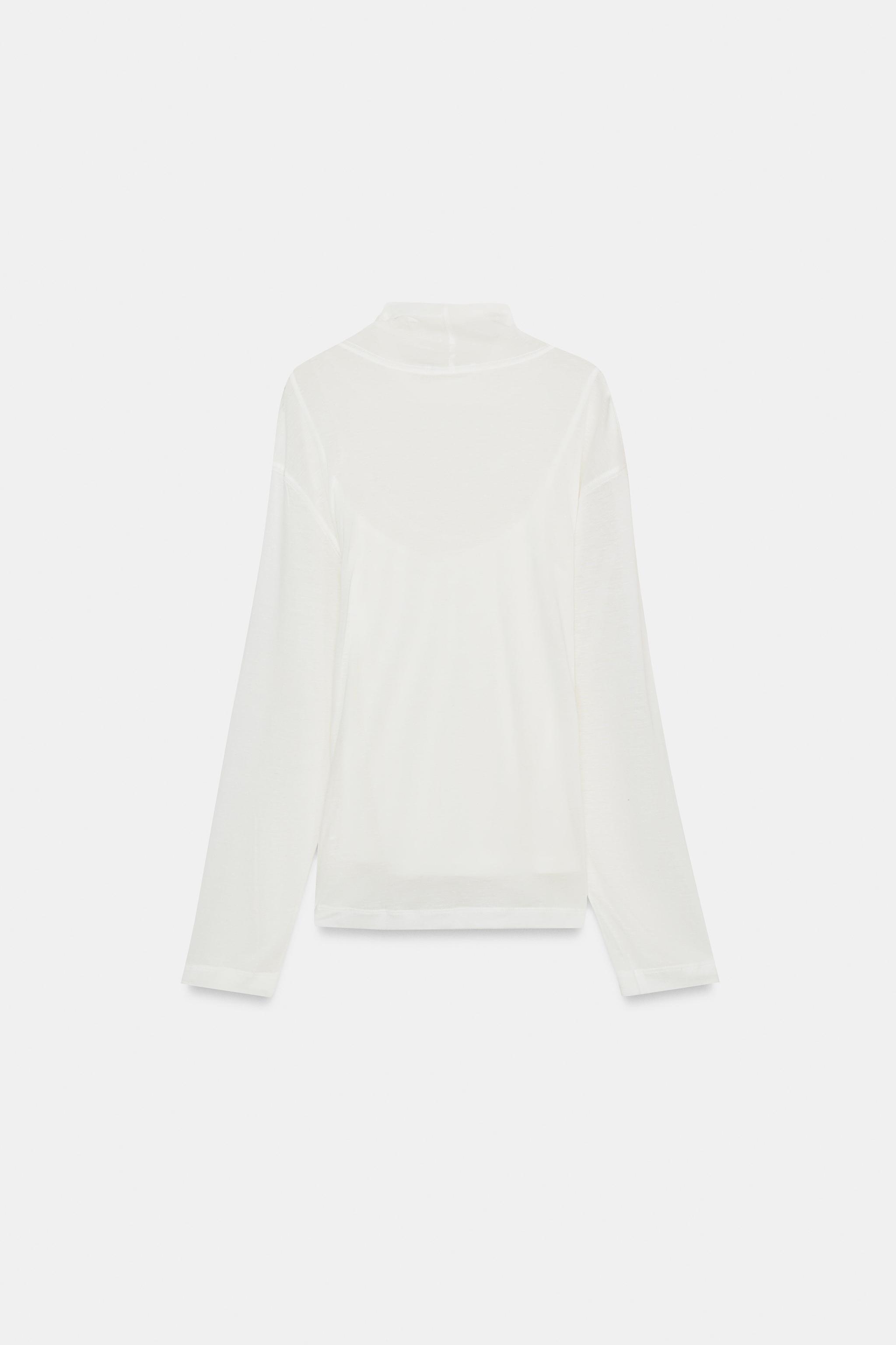 LYOCELL AND LINEN T-SHIRT